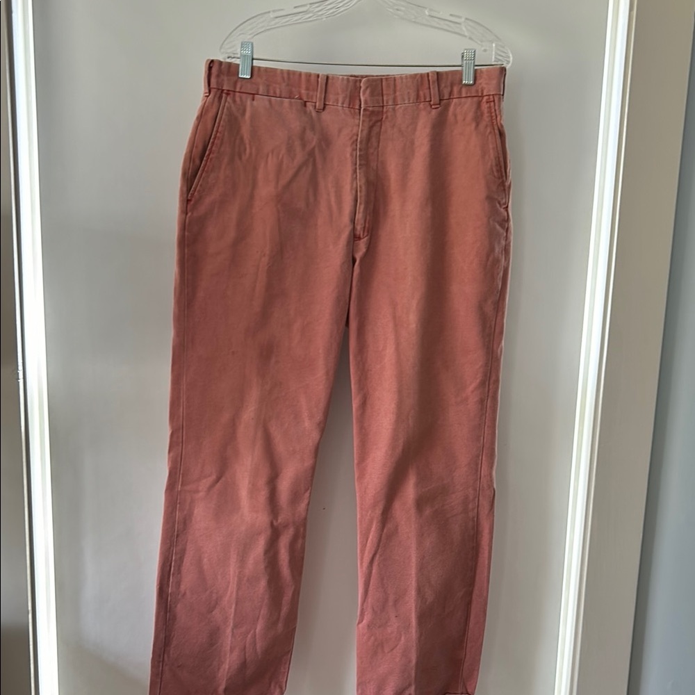 Soft Pink Chinos Relaxed Fit Lightweight